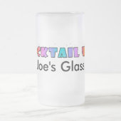 曇りステイン、マグカップ – カクテルアップ！ フロストグラスビールジョッキ (中央)