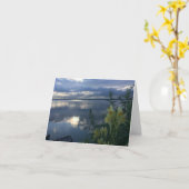 曇りデイカードの明るいスポット カード (黄色い花)