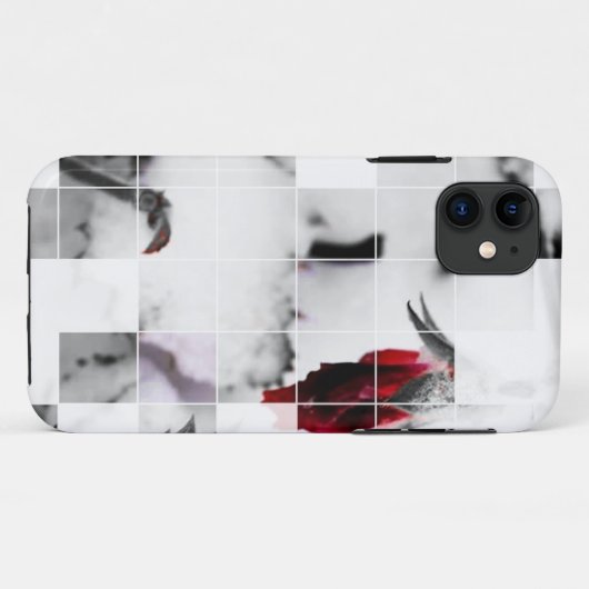 曇りバラ/秋と冬の写真の編集 Case-Mate iPhoneケース (裏面(横))