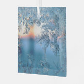 曇りビュー ガラスオーナメント (正面左)