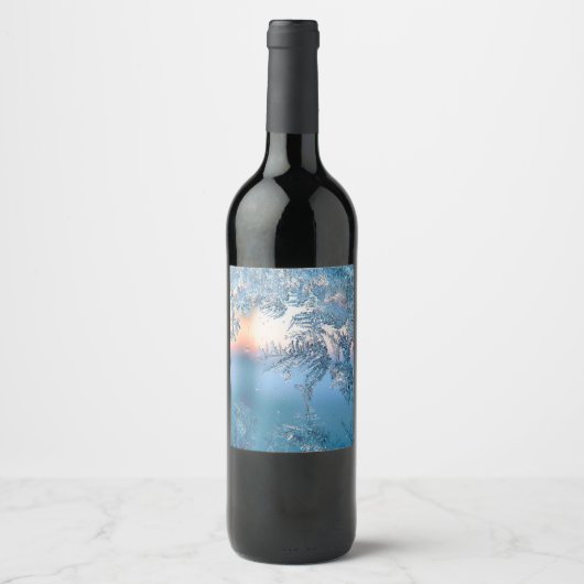 曇りビュー ワインラベル (正面)