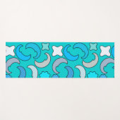 曇りブルームーン ヨガマット (正面(横))