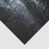 曇り冬の松の森のデコページ 薄葉紙 (詳細)