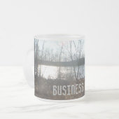 曇り夕日 コーヒーマグカップ (正面左)