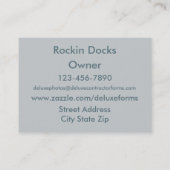 曇り夕日 名刺 (裏面)