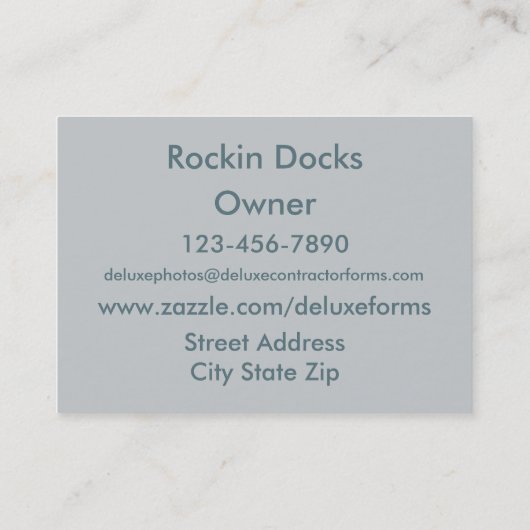 曇り夕日 名刺 (裏面)