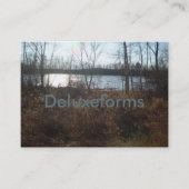 曇り夕日 名刺 (正面)