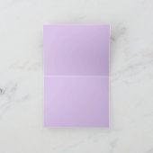 曇り夕暮れタウンスケープのアートノートカード サンキューカード (内部)