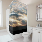 曇り夕暮れ…... シャワーカーテン (インサイチュ)