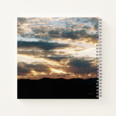 曇り夕暮れ…... ノートブック (裏面)