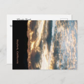 曇り夕暮れ…... ポストカード (正面/裏面)