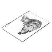 曇り夜明けの反射 ノートブック (左側)