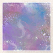 曇り夢 ガラスコースター (正面)