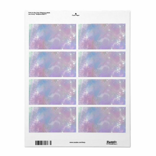 曇り夢 ラベル (フルシート)