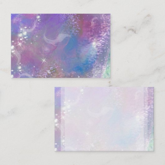 曇り夢 名刺 (正面/裏面)