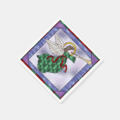 曇り天使 スタンダードカクテルナプキン (角)