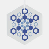 曇り対称性 ガラスオーナメント (裏面)