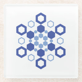 曇り対称性 ガラスコースター