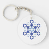 曇り対称性 キーホルダー (正面)