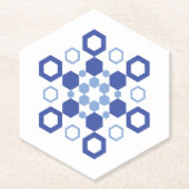 曇り対称性 ペーパーコースター (正面)