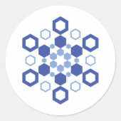 曇り対称性 ラウンドシール (正面)