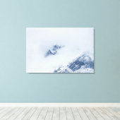 曇り山 キャンバスプリント (インサイチュ (ウッドフロア))