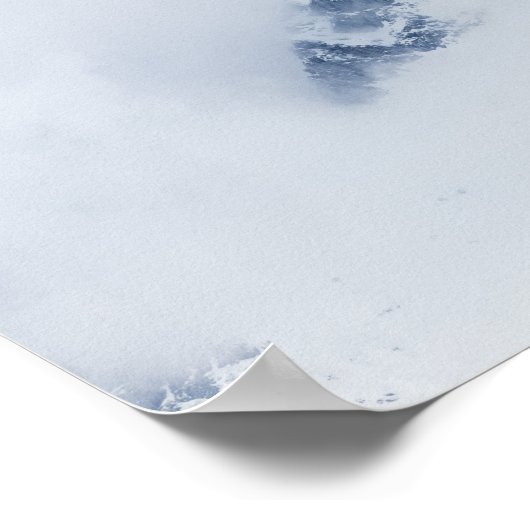 曇り山 ポスター (角)