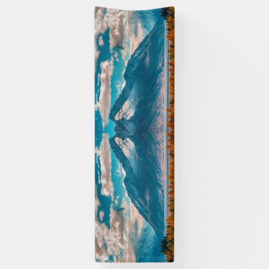 曇り山 横断幕 (縦)