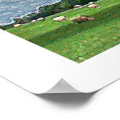 曇り干草場 ポスター (角)