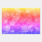 「曇り日からステンドグラス」包装紙 ラッピングペーパーシート (正面3)