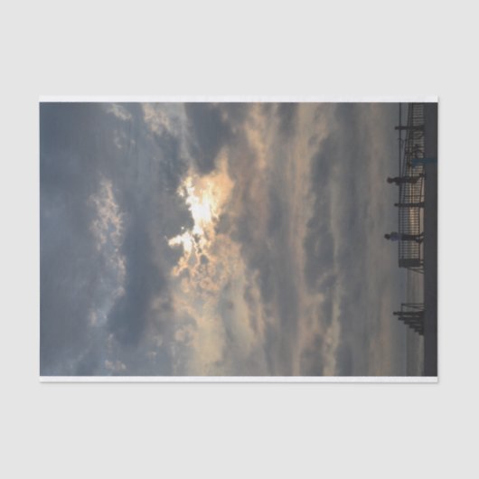 曇り日の出バイシャーリーテイラー 薄葉紙 (正面)