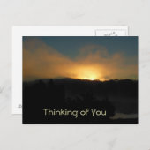 曇り日考えの出 ポストカード (正面/裏面)