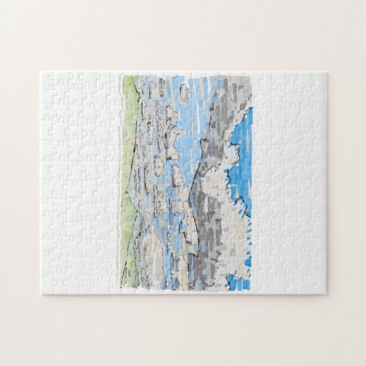 曇り日 ジグソーパズル (横)