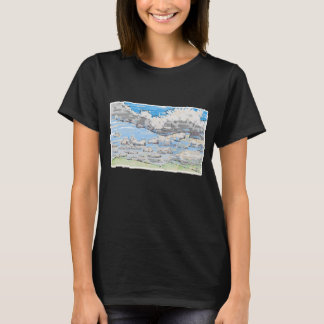 曇り日 Tシャツ