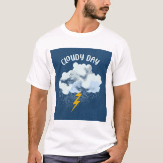 曇り日 Tシャツ