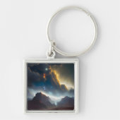 曇り景色 キーホルダー (正面)