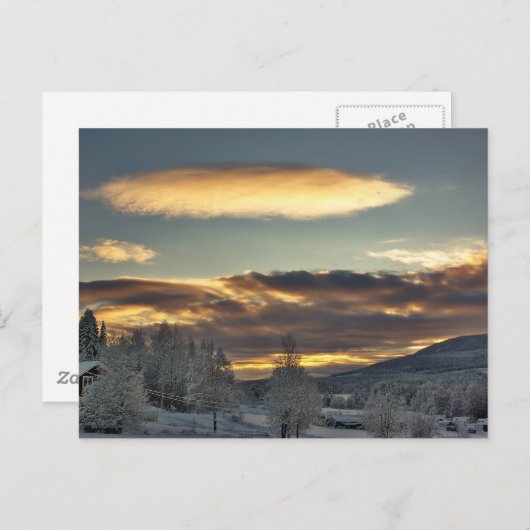 曇り母船 ポストカード (正面/裏面)