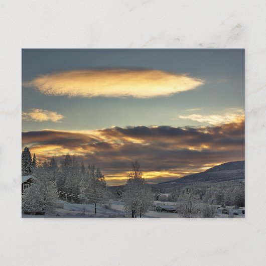 曇り母船 ポストカード (正面)