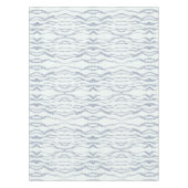 曇り灰色ゼブラ消しゴムスクラッチアート テーブルクロス (正面)