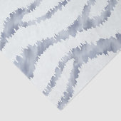 曇り灰色ゼブラ消しゴムスクラッチアート 薄葉紙 (詳細)