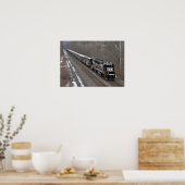 曇り石炭列車 ポスター (キッチン)