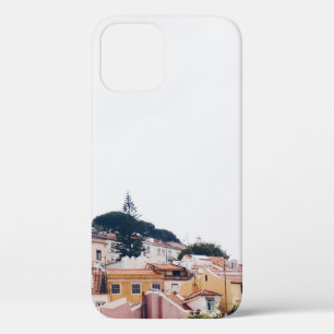 曇り空と都市 iPhone 12ケース