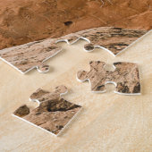 曇り空に対するランドスケープアーチ – 1014枚 ジグソーパズル (側面)