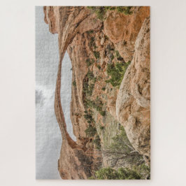 曇り空に対するランドスケープアーチ – 1014枚 ジグソーパズル