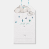 曇り空に撒き散らすチャンスありがとう ギフトタグ (正面)