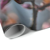 曇り空に照らされた桜の花 ラッピングペーパー (ロールコーナー)