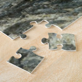 曇り空の下の太平洋の死んだ木 ジグソーパズル (側面)