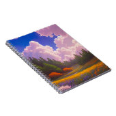 曇り空の下の森 ノートブック (右側)