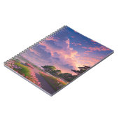 曇り空の下の道路 ノートブック (左側)