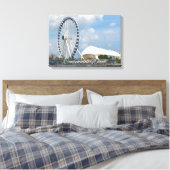 曇り空の下の100年のホイールキャンバスアート キャンバスプリント (インサイチュ (寝室))